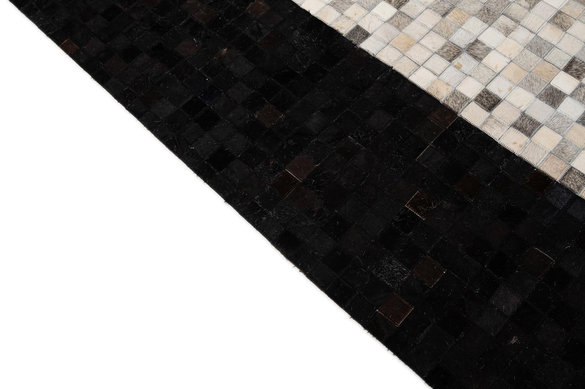 5' x 8' Cowhide - Patchwork Rug