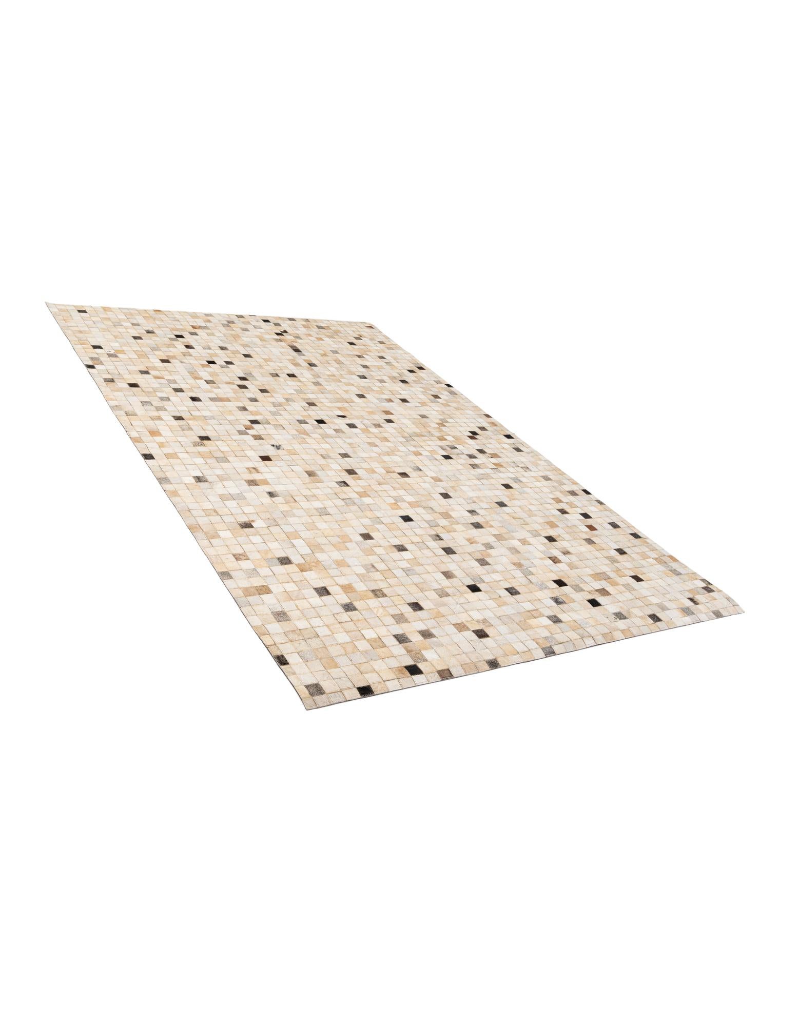 5' 2 x 7' 11 Cowhide - Patchwork Rug
