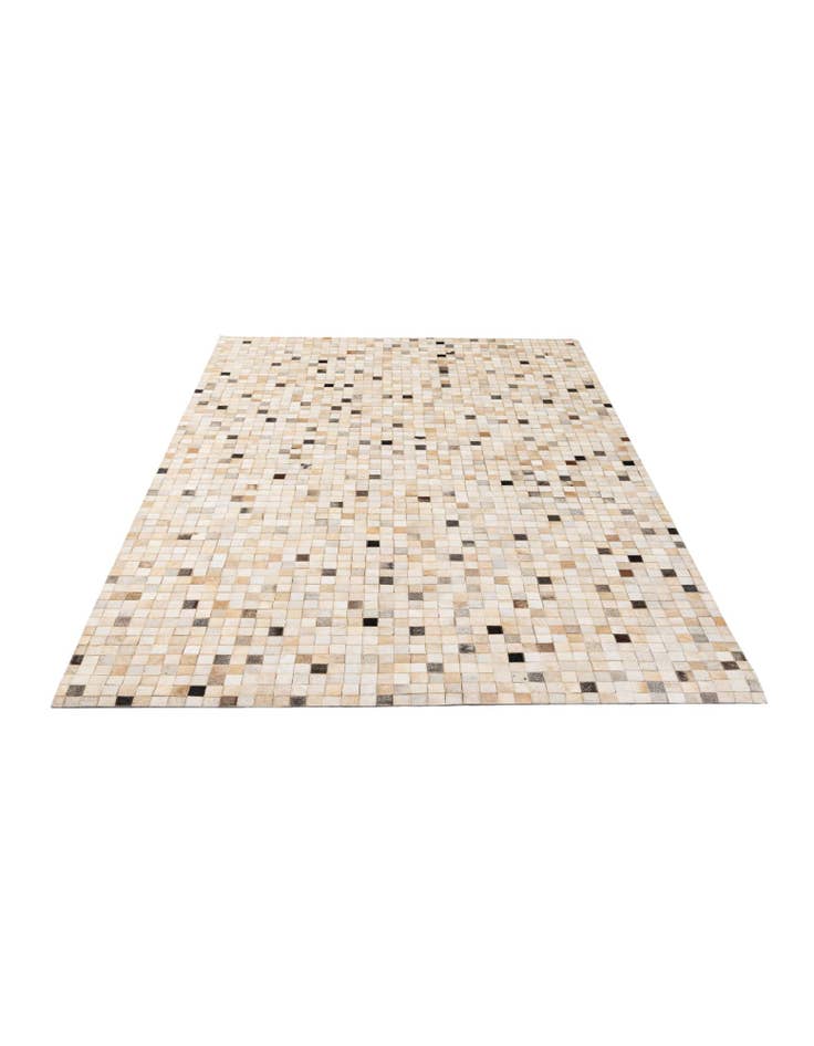 Detail image of 5' 2 x 7' 11 Cowhide - Patchwork Rug