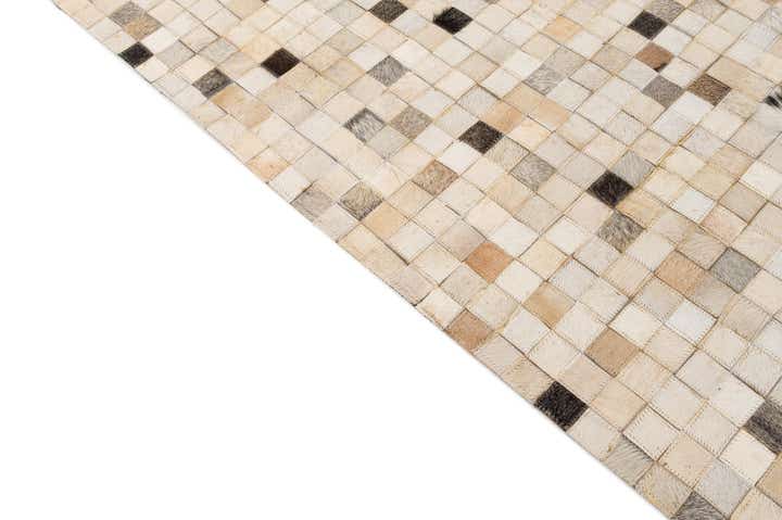 5' 2 x 7' 11 Cowhide - Patchwork Rug