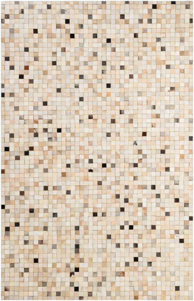 5' 2 x 7' 11 Cowhide - Patchwork Rug