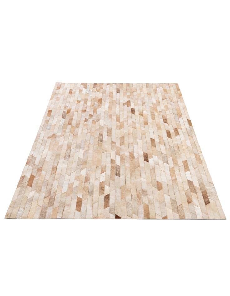 Detail image of 5' x 7' 11 Cowhide - Patchwork Rug