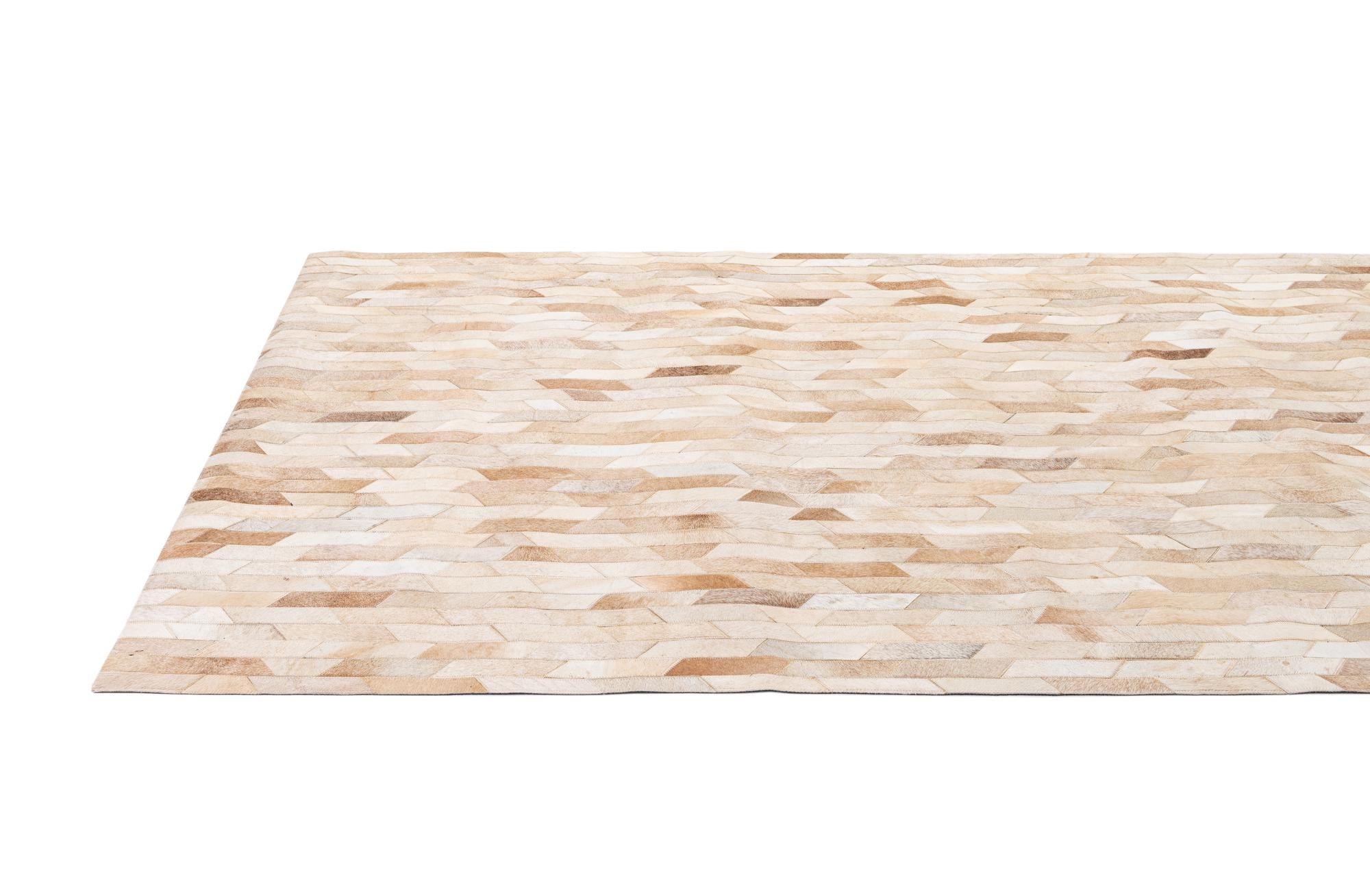 5' x 7' 11 Cowhide - Patchwork Rug