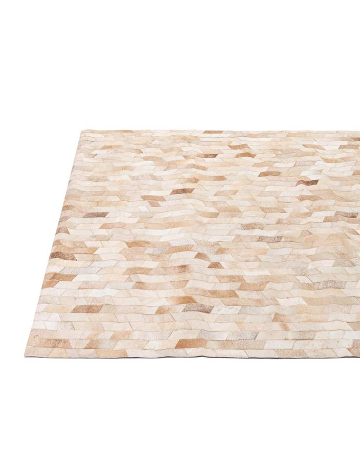 Detail image of 5' x 7' 11 Cowhide - Patchwork Rug