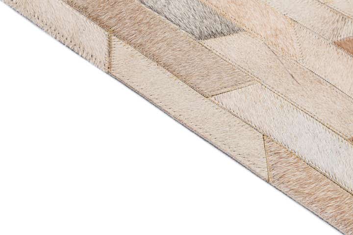 5' x 7' 11 Cowhide - Patchwork Rug
