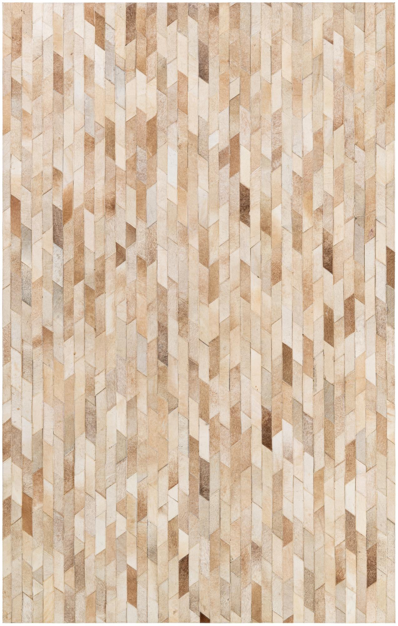 5' x 7' 11 Cowhide - Patchwork Rug