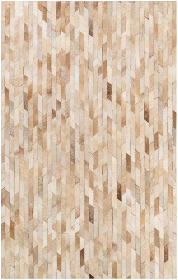 Detail image of 5' x 7' 11 Cowhide - Patchwork Rug
