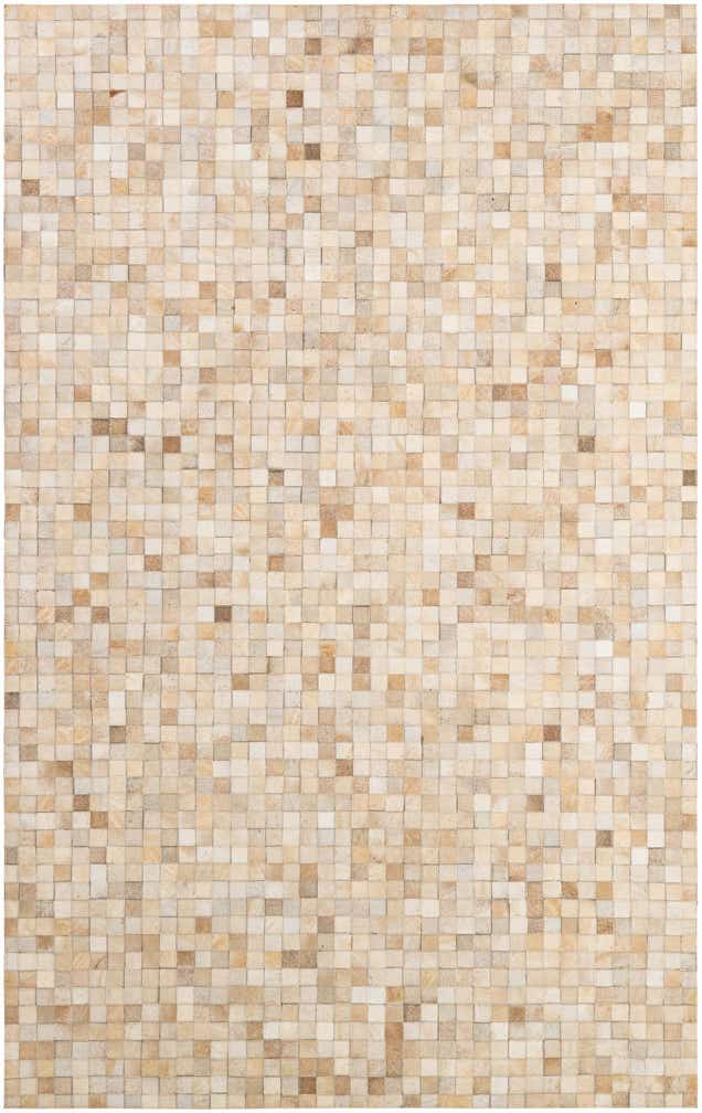 5' 1 x 8' Cowhide - Patchwork Rug