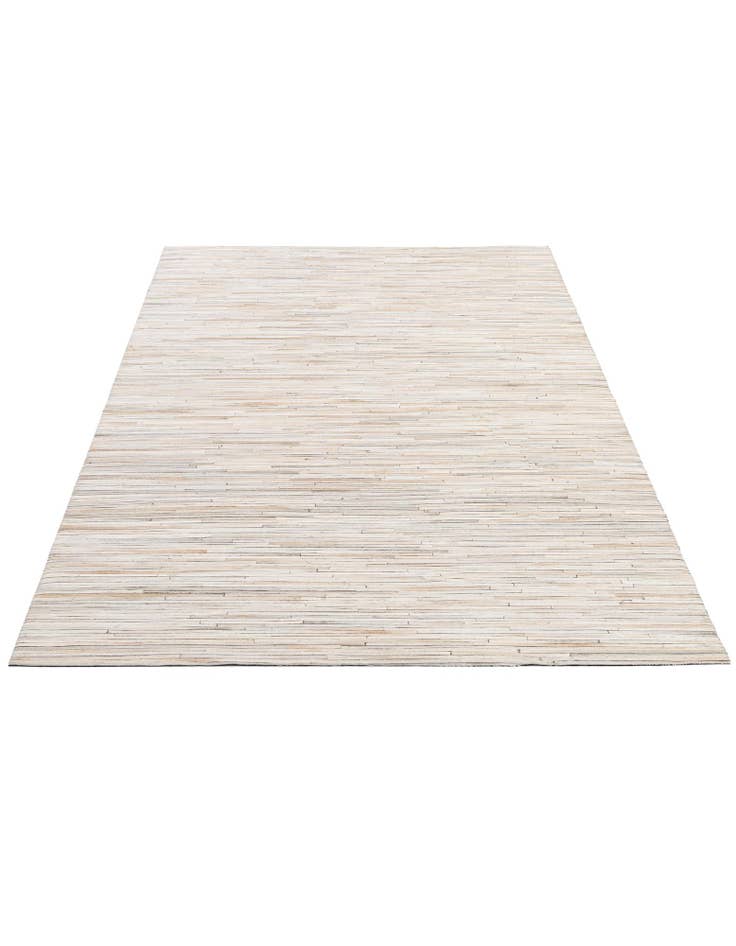 Detail image of 5' 1 x 8' Cowhide - Patchwork Rug