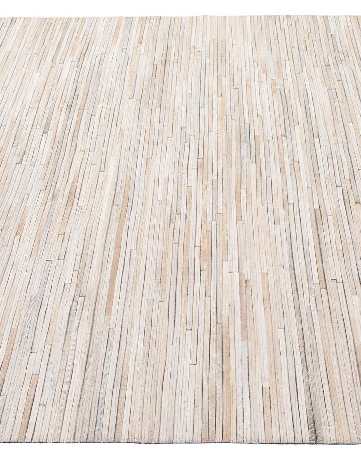 Detail image of 5' 1 x 8' Cowhide - Patchwork Rug