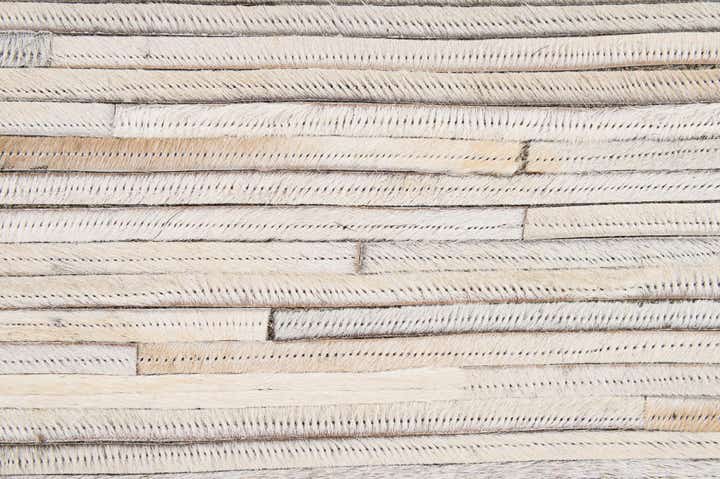 5' 1 x 8' Cowhide - Patchwork Rug