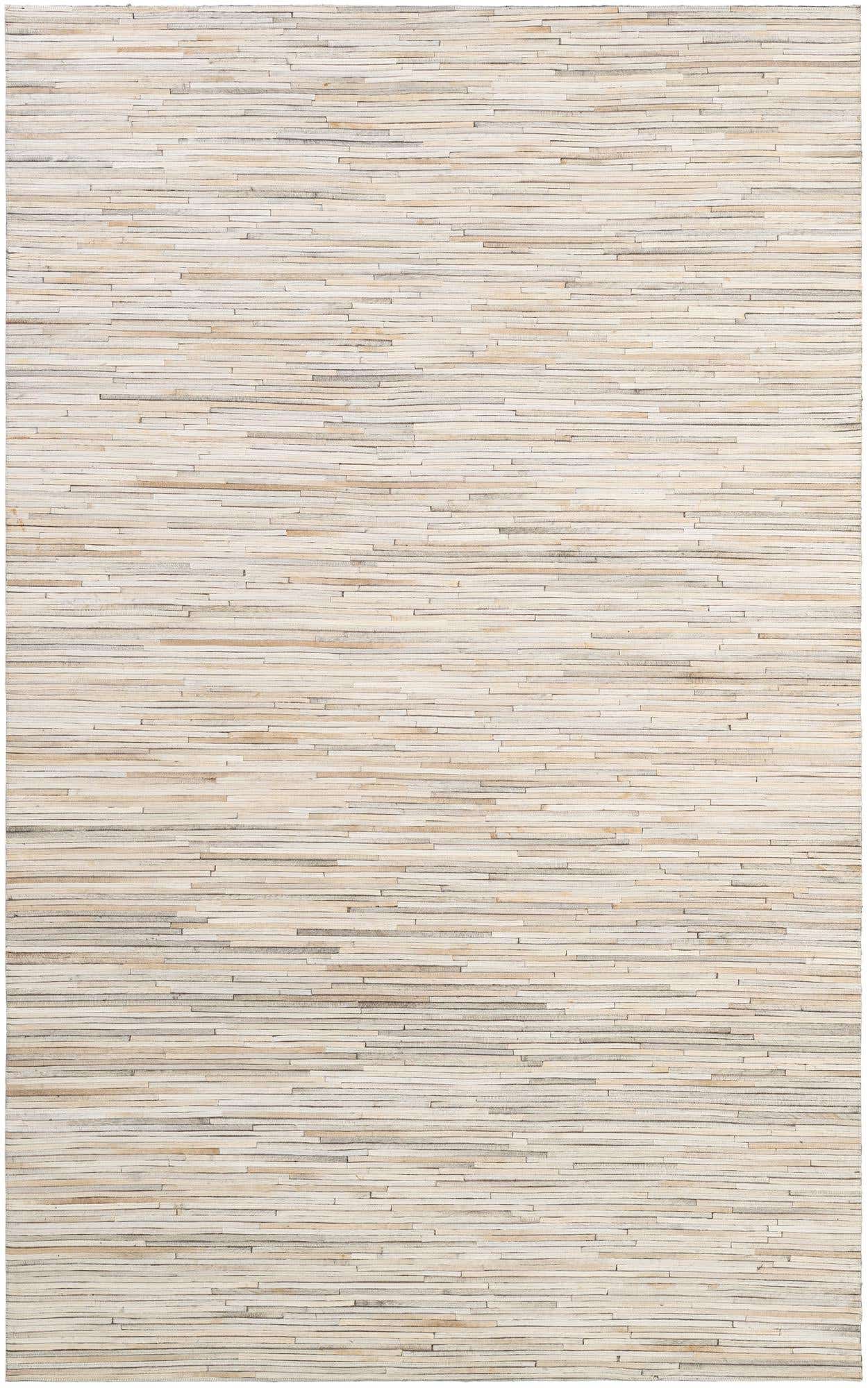 5' 1 x 8' Cowhide - Patchwork Rug
