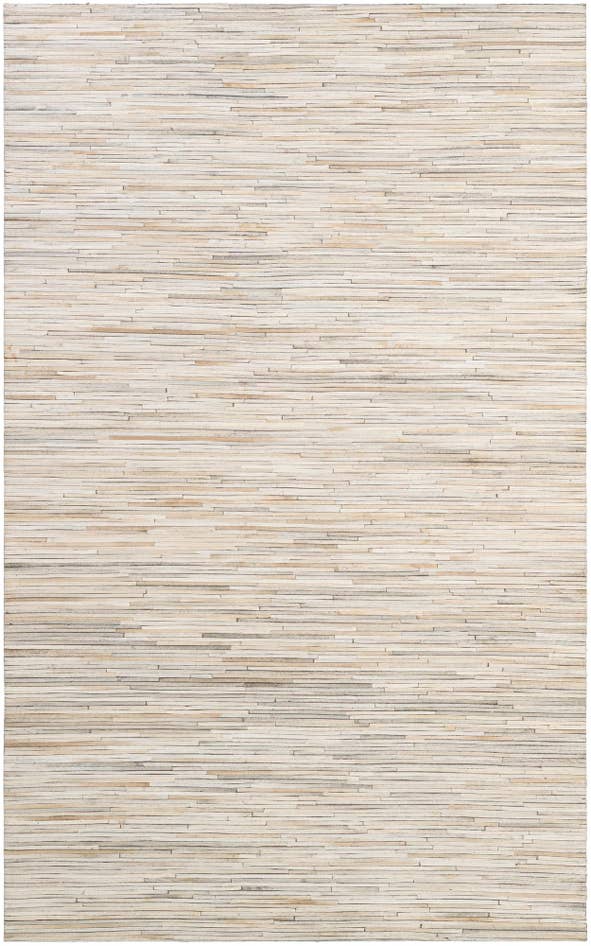 Detail image of 5' 1 x 8' Cowhide - Patchwork Rug