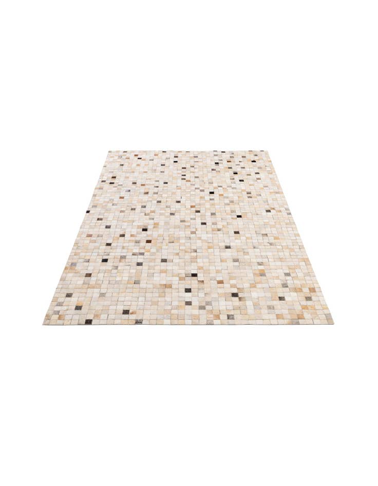 Detail image of 5' 1 x 7' 11 Cowhide - Patchwork Rug