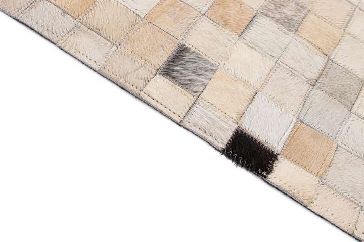 5' 1 x 7' 11 Cowhide - Patchwork Rug