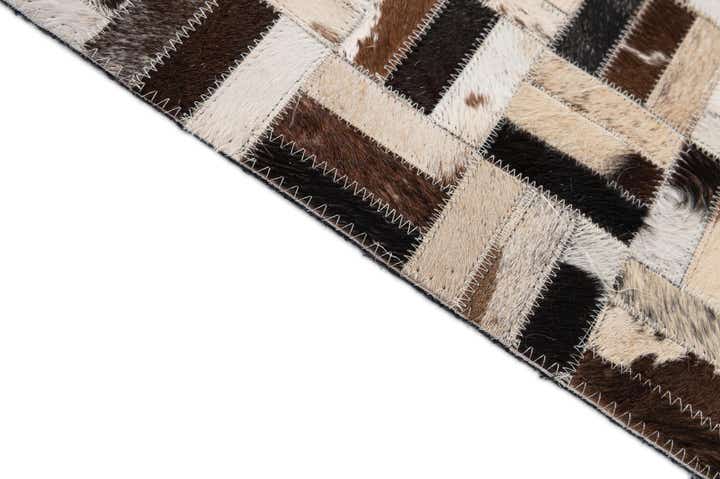 5' x 8' Cowhide - Patchwork Rug