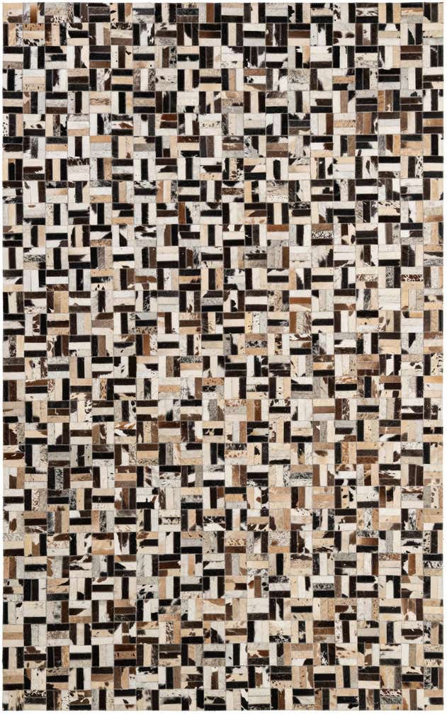 5' x 8' Cowhide - Patchwork Rug