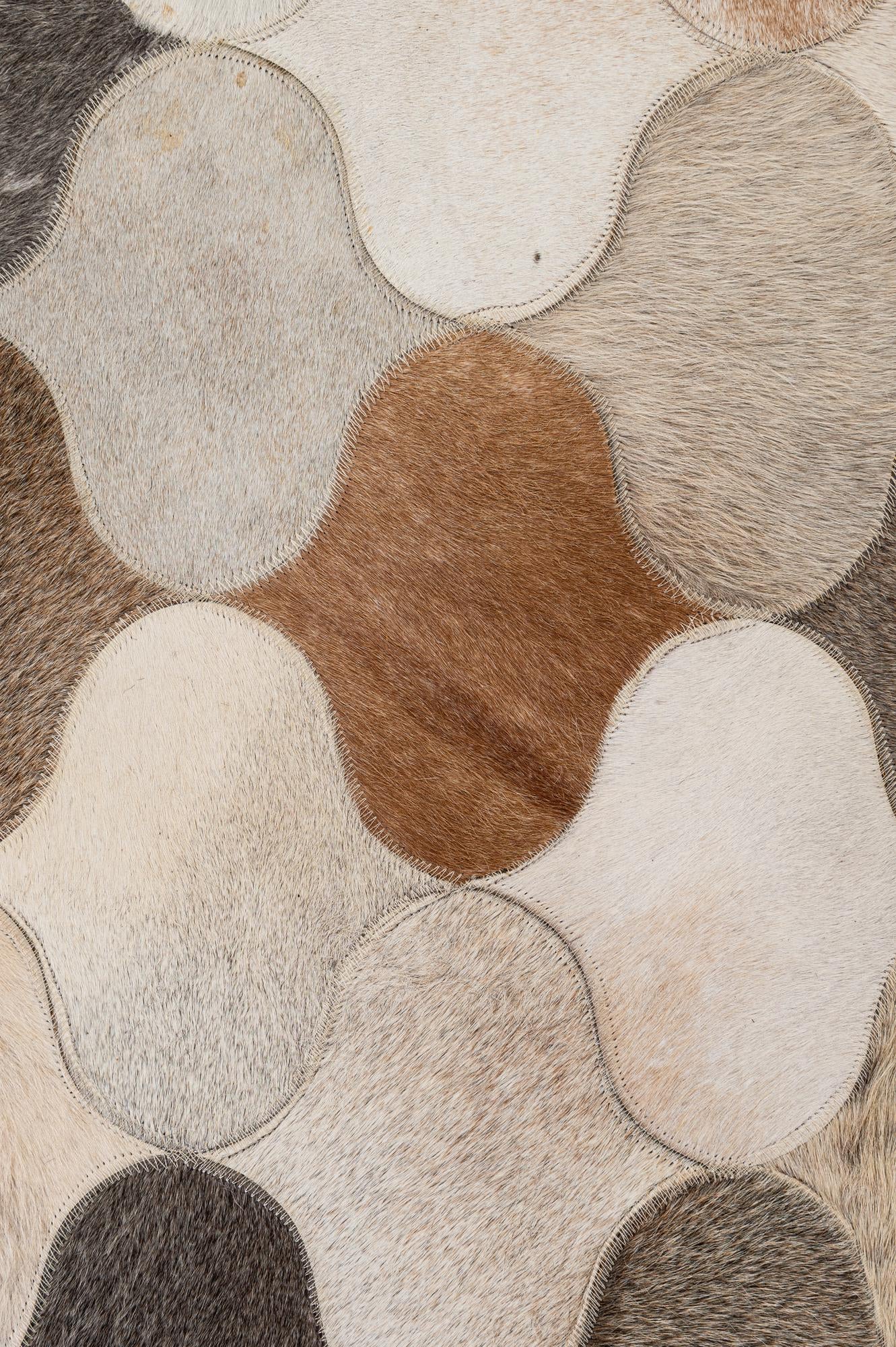 5' x 8' Cowhide - Patchwork Rug