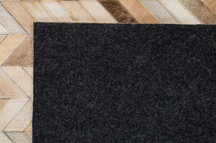 5' x 8' 2 Cowhide - Patchwork Rug