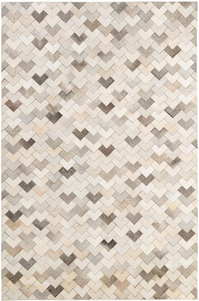 5' 2 x 8' Cowhide - Patchwork Rug