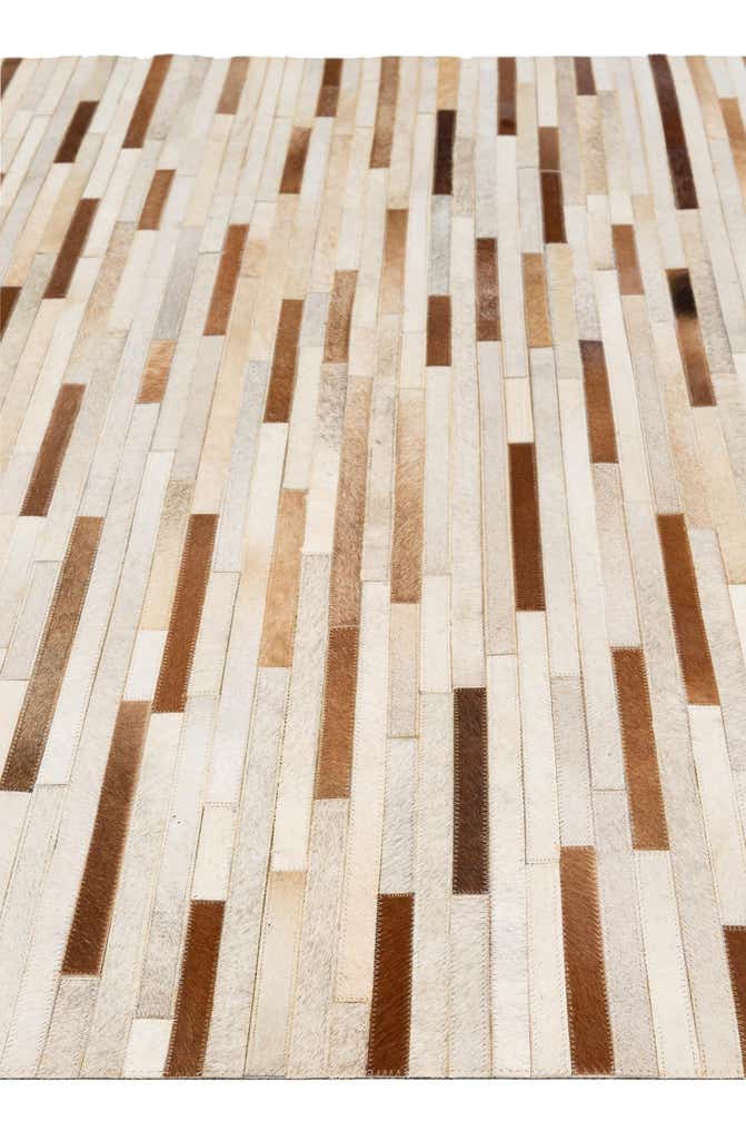 5' 1 x 7' 11 Cowhide - Patchwork Rug