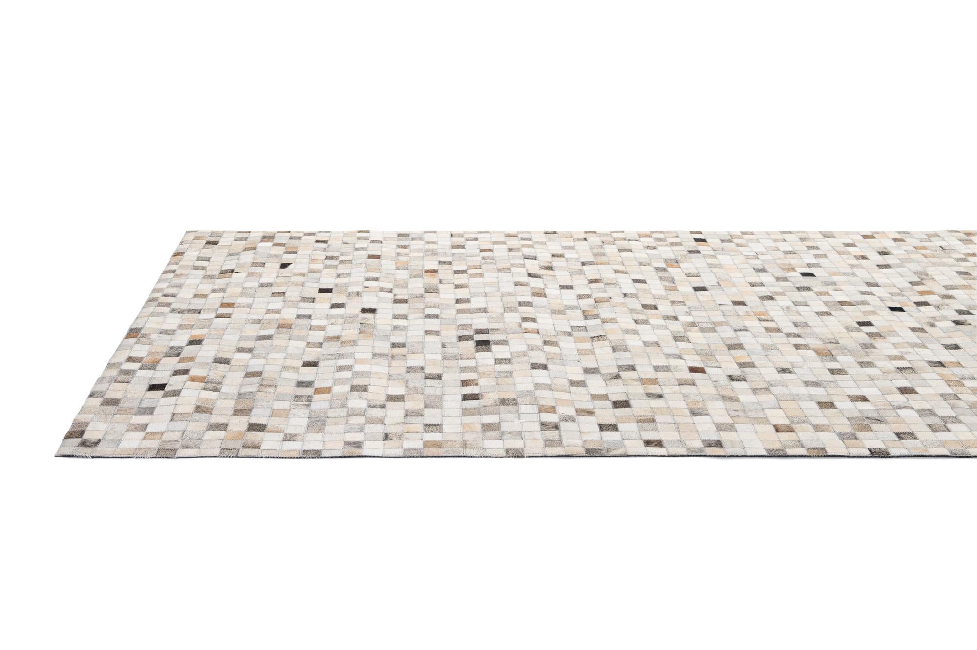 5' x 8' Cowhide - Patchwork Rug