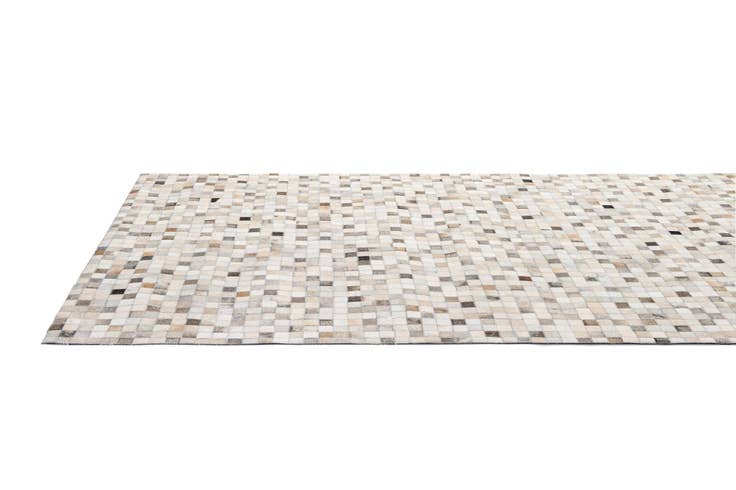 Detail image of 5' x 8' Cowhide - Patchwork Rug