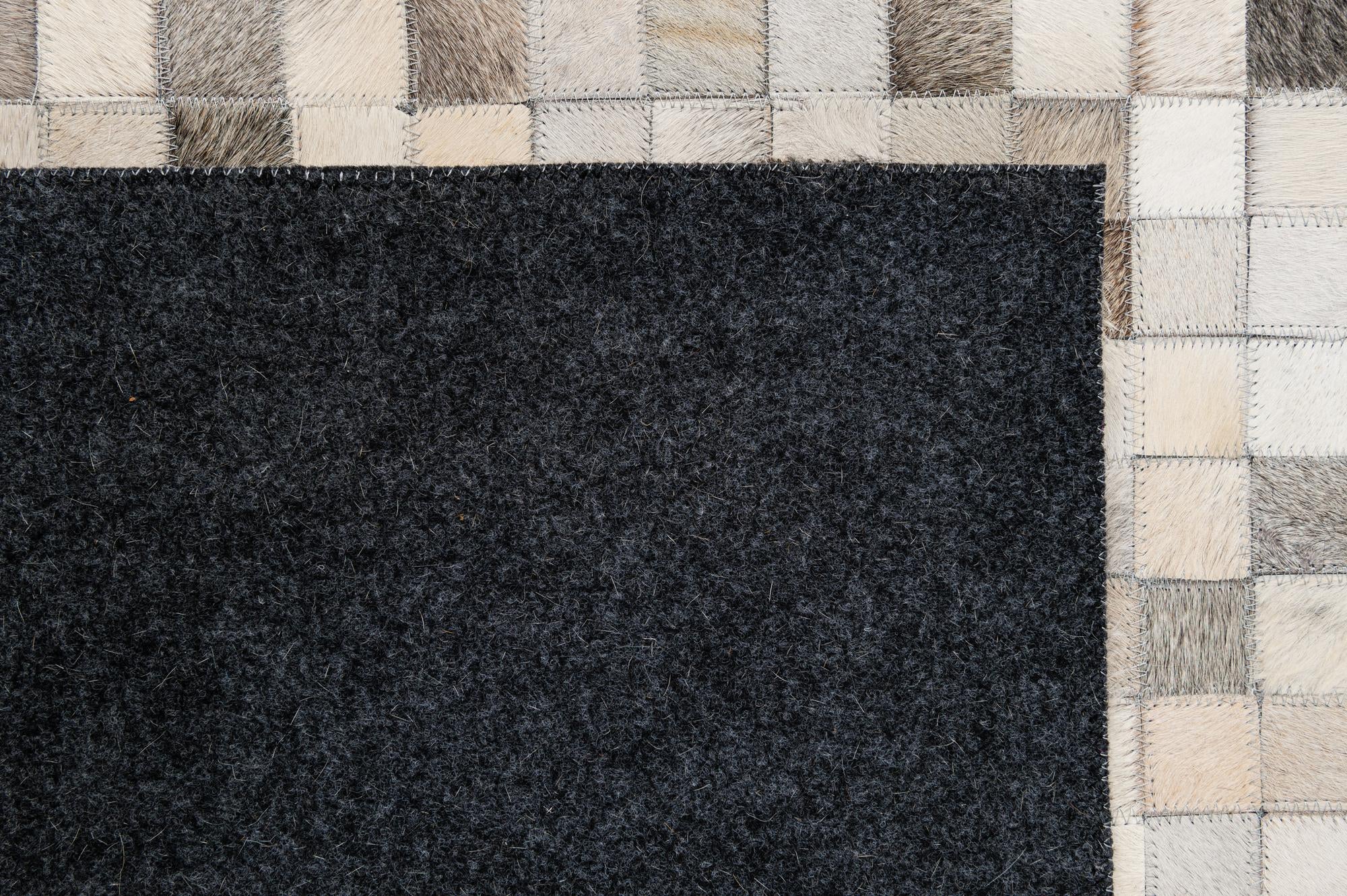 5' x 8' Cowhide - Patchwork Rug