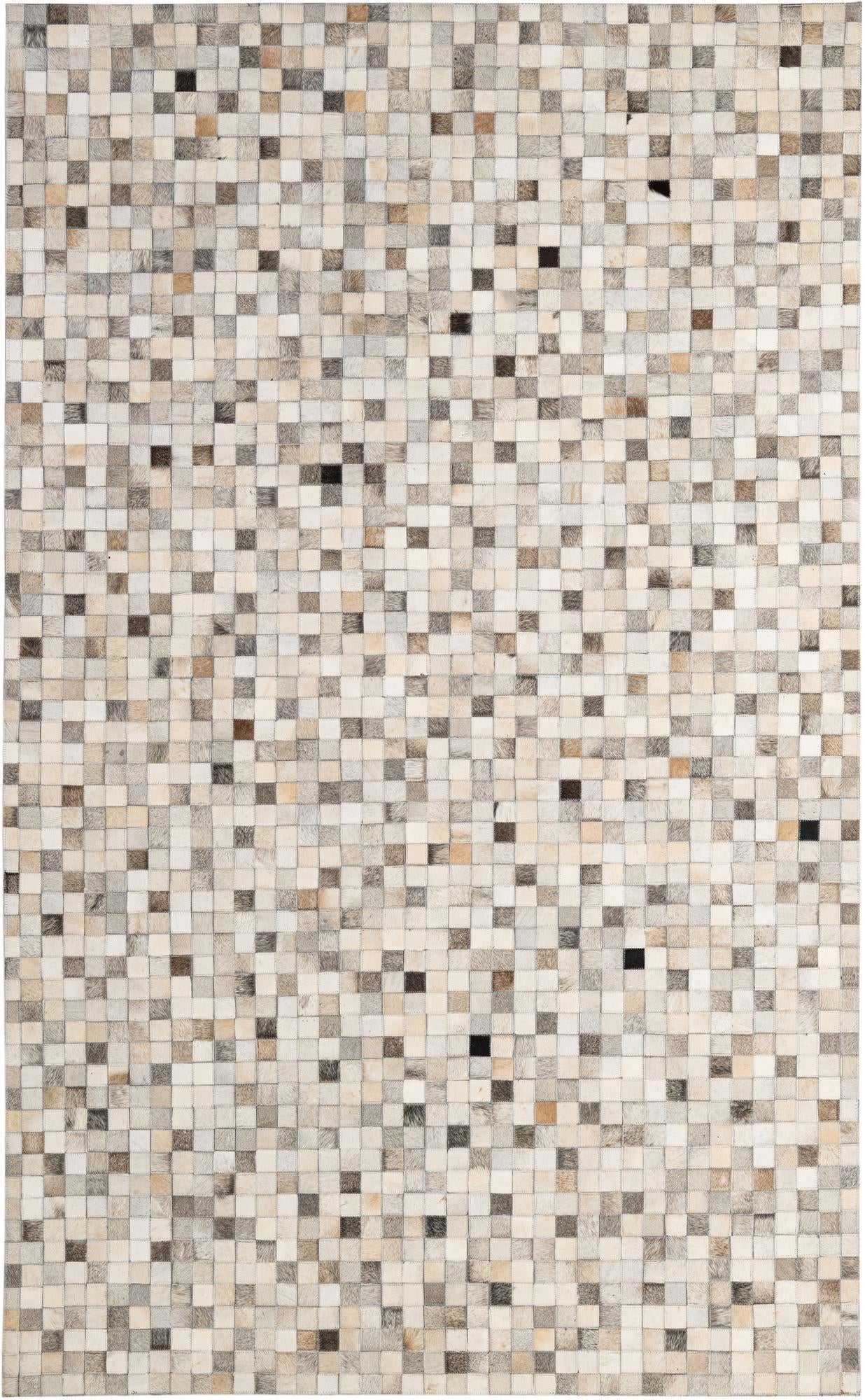 5' x 8' Cowhide - Patchwork Rug