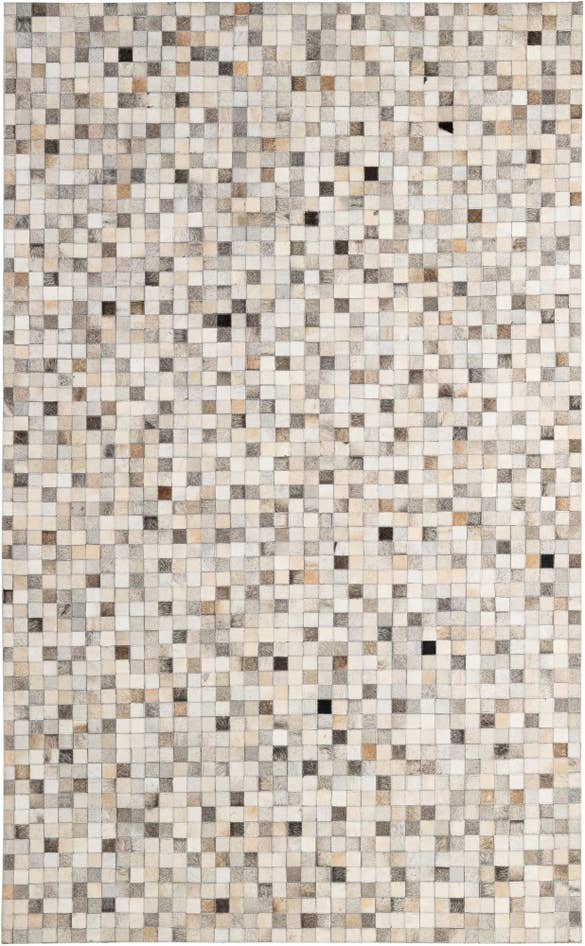 Detail image of 5' x 8' Cowhide - Patchwork Rug