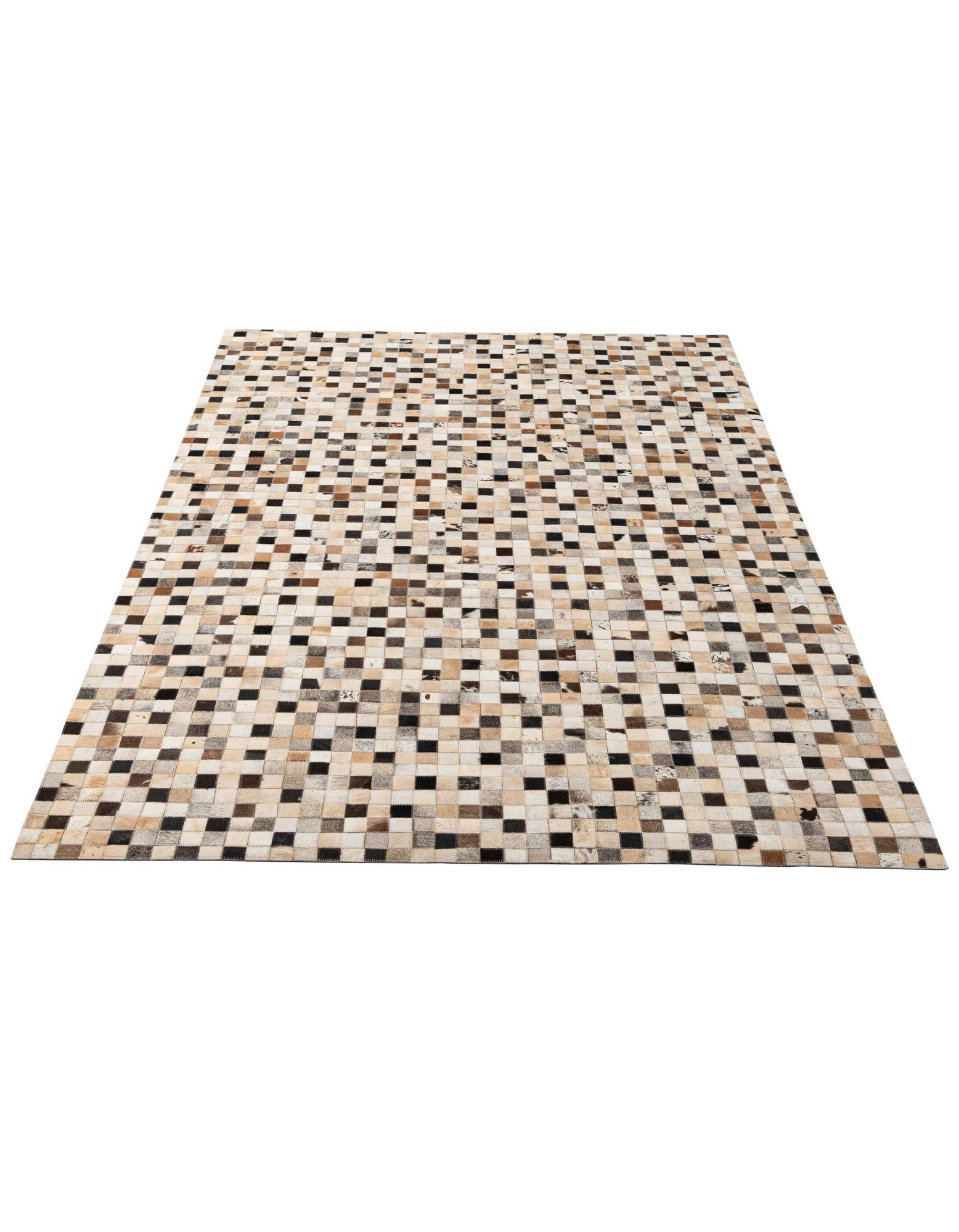 5' 1 x 8' 1 Cowhide - Patchwork Rug