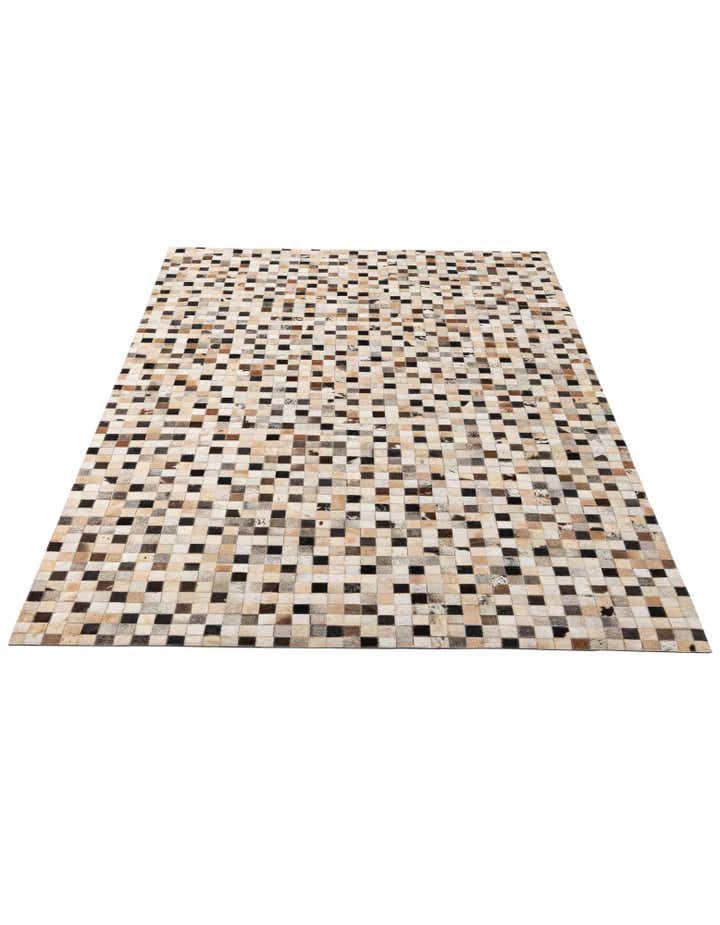5' 1 x 8' 1 Cowhide - Patchwork Rug