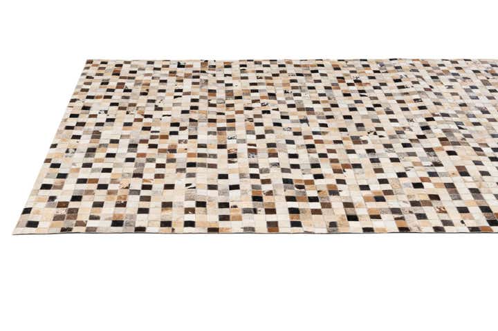 5' 1 x 8' 1 Cowhide - Patchwork Rug