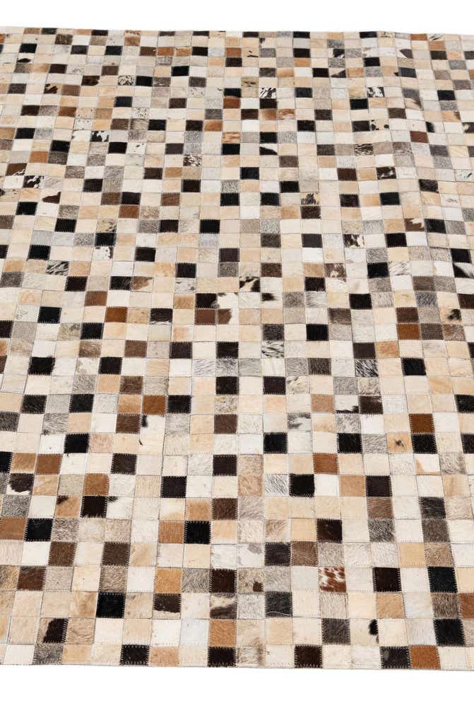 5' 1 x 8' 1 Cowhide - Patchwork Rug