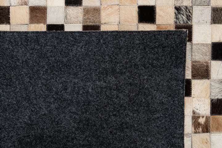 5' 1 x 8' 1 Cowhide - Patchwork Rug