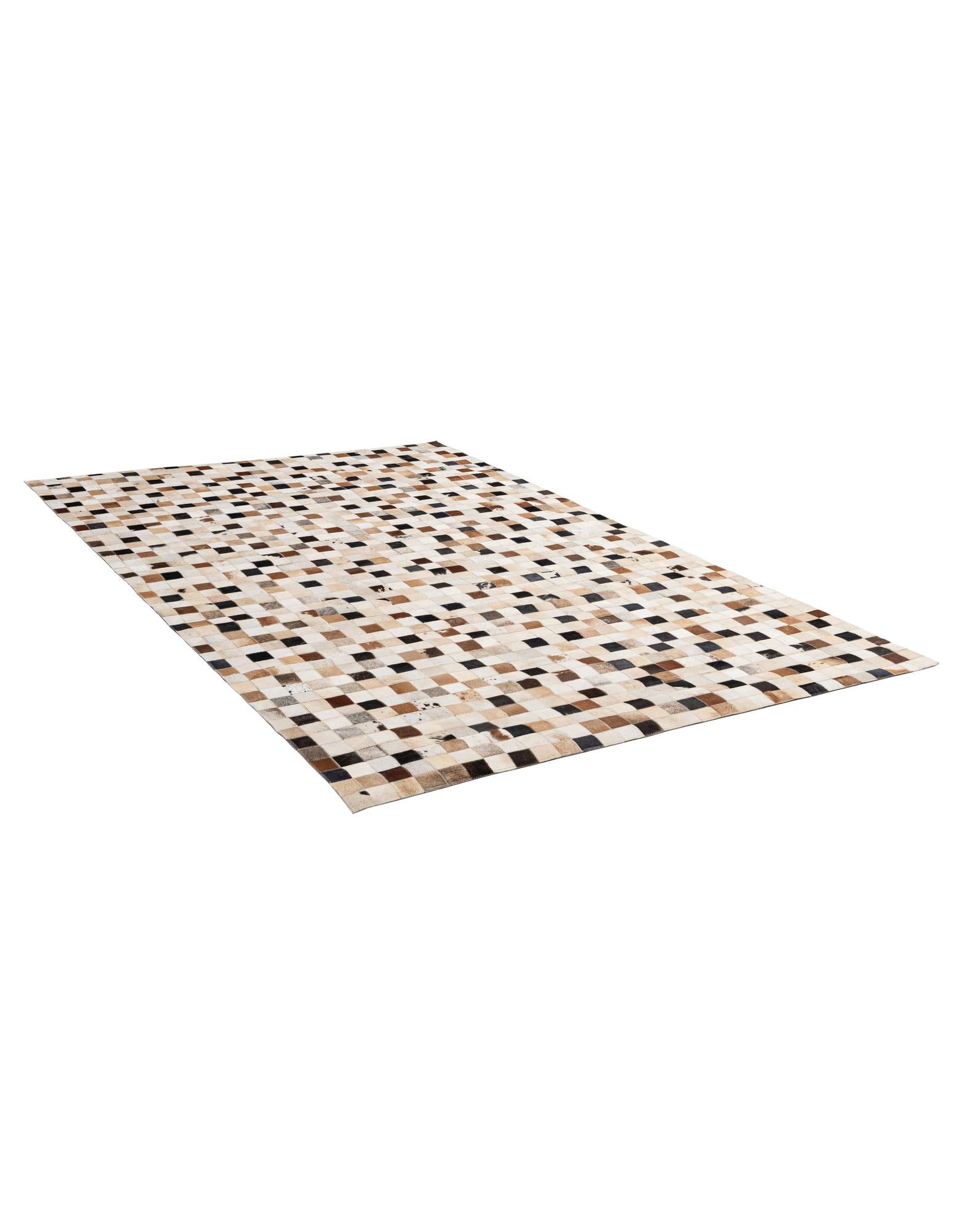 5' 1 x 7' 11 Cowhide - Patchwork Rug