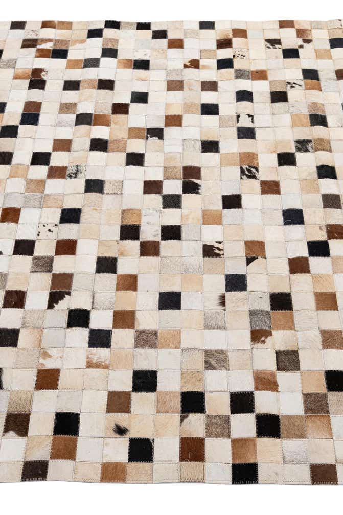 5' 1 x 7' 11 Cowhide - Patchwork Rug
