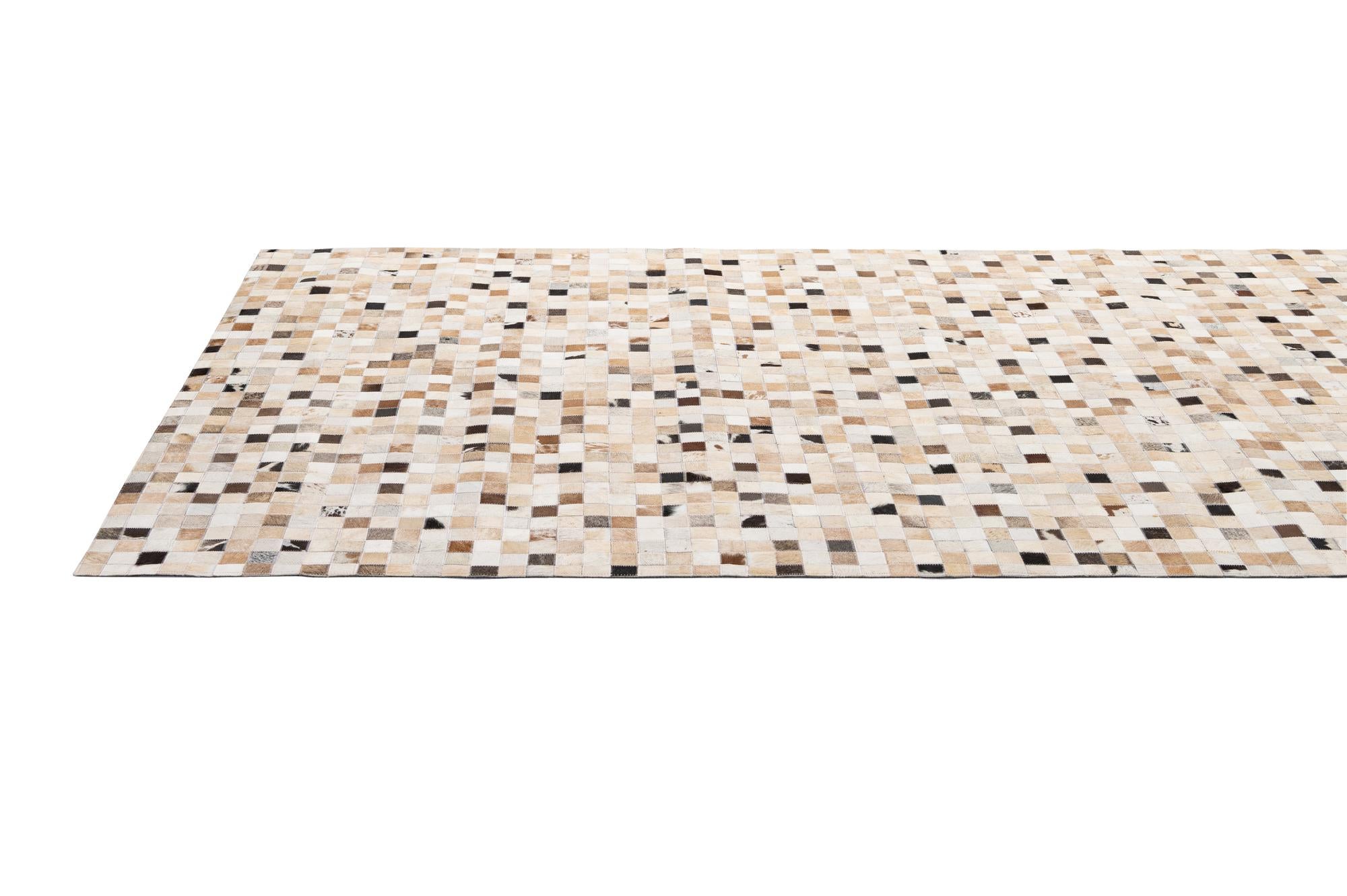 5' 1 x 7' 10 Cowhide - Patchwork Rug