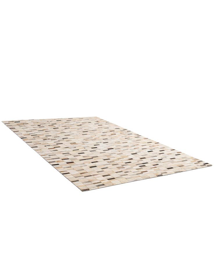 Detail image of 5' 2 x 7' 11 Cowhide - Patchwork Rug