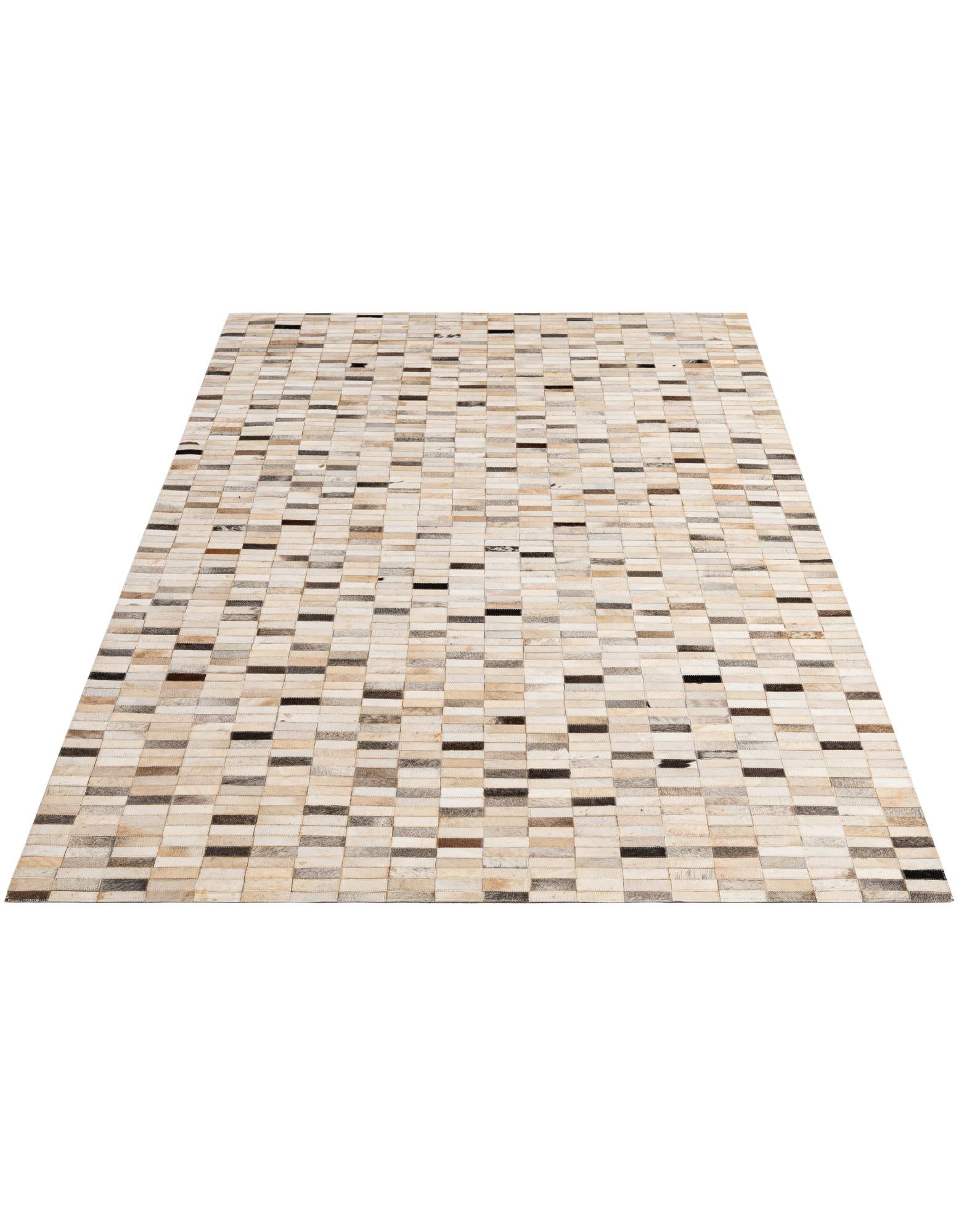 5' 2 x 7' 11 Cowhide - Patchwork Rug