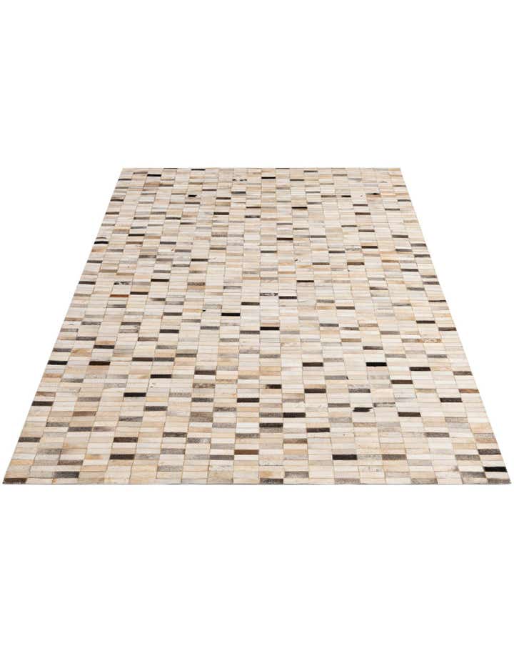 5' 2 x 7' 11 Cowhide - Patchwork Rug