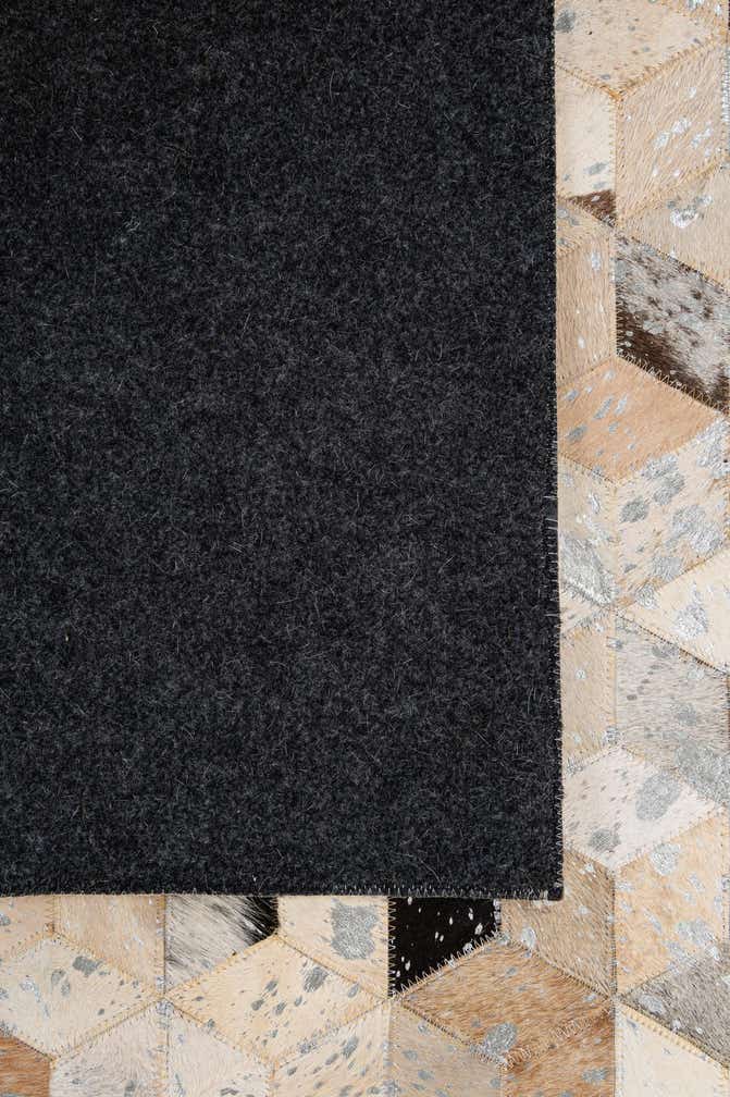 5' 3 x 8' Cowhide - Patchwork Rug