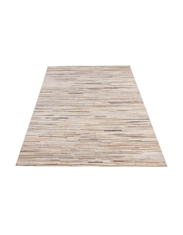 Detail image of 4' 11 x 8' 1 Cowhide - Patchwork Rug