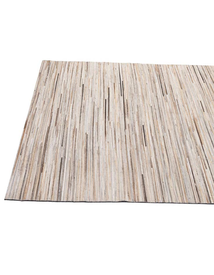 Detail image of 4' 11 x 8' 1 Cowhide - Patchwork Rug