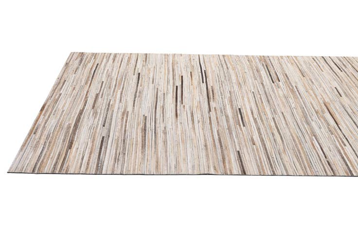 Detail image of 4' 11 x 8' 1 Cowhide - Patchwork Rug