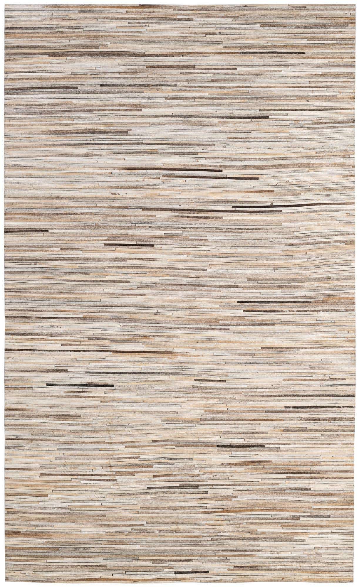 4' 11 x 8' 1 Cowhide - Patchwork Rug