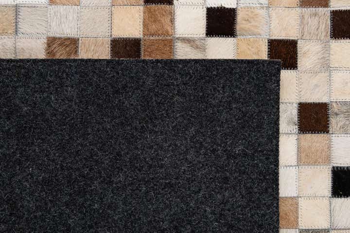 5' x 8' Cowhide - Patchwork Rug