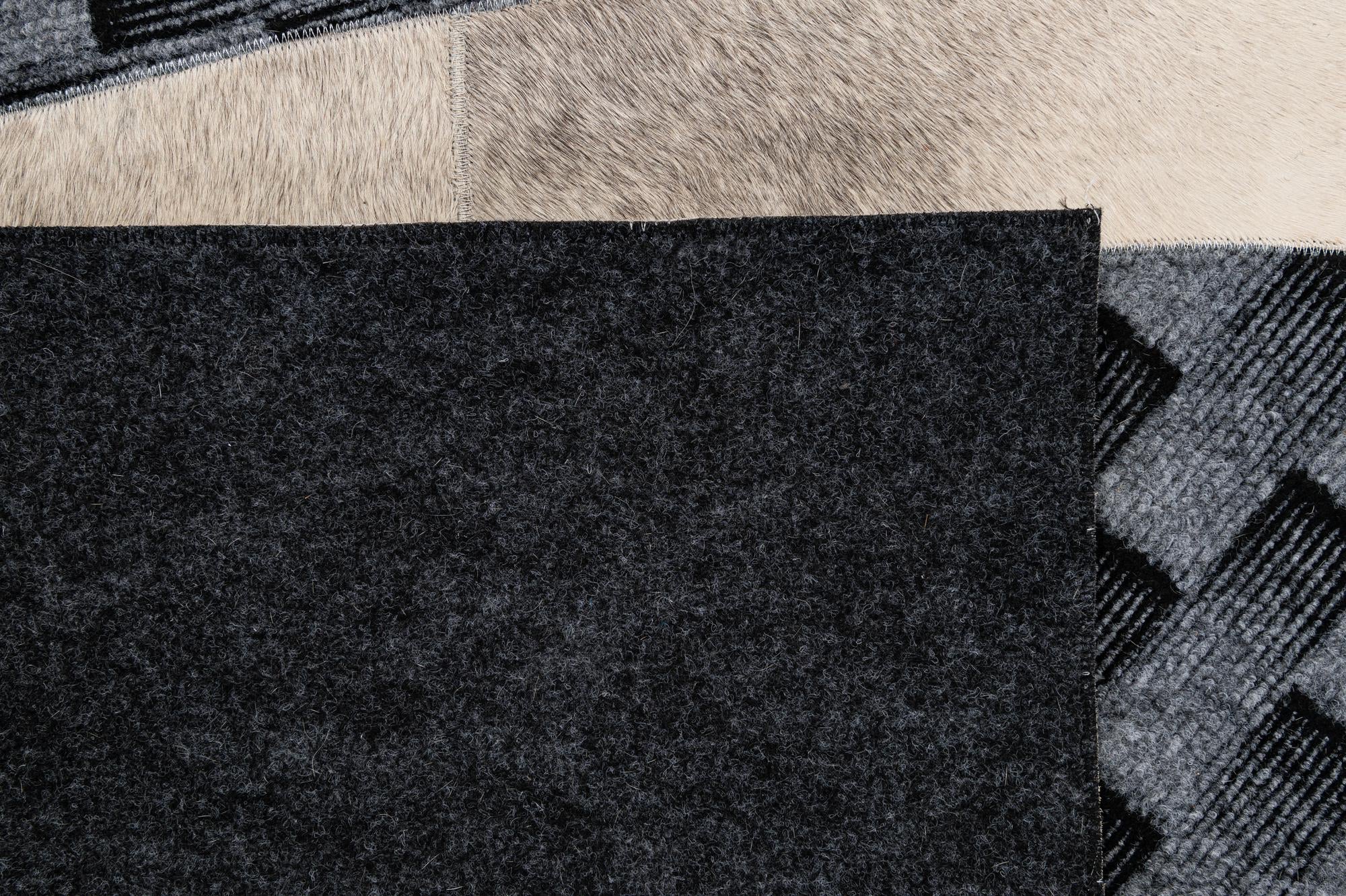 5' x 8' Cowhide - Patchwork Rug