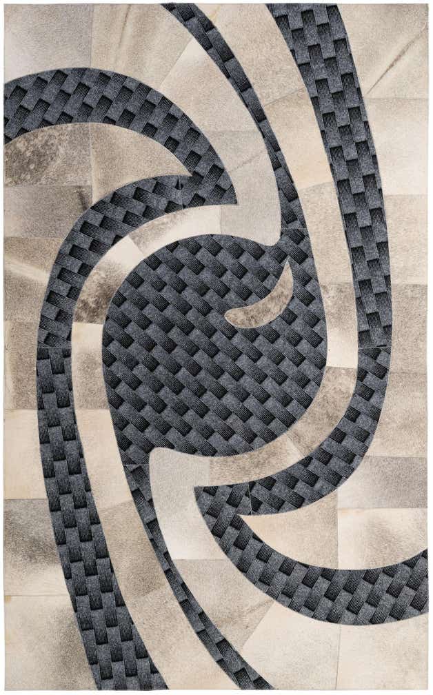 5' x 8' Cowhide - Patchwork Rug