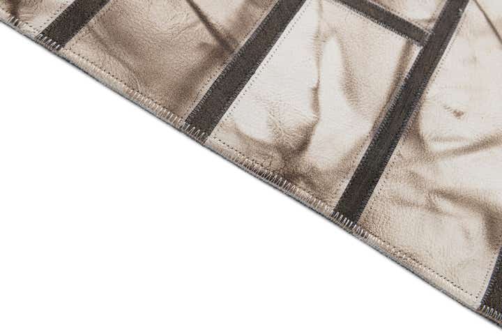 5' 2 x 8' 1 Cowhide - Patchwork Rug